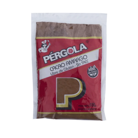 Cacao Amargo 100Gr Pergola