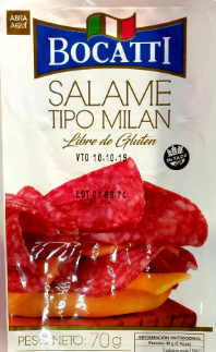 Salame tipo Milan - 70gr - Bocatti
