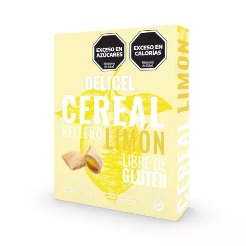 Cereal relleno de limón- 240 gr - Delicel