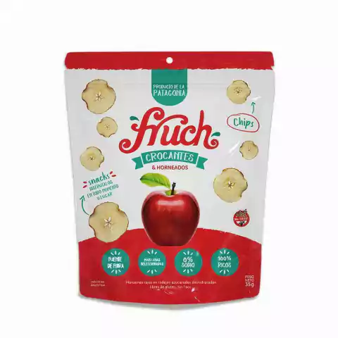 Manzana en rodajas con azucar - 35 gr - Fruch