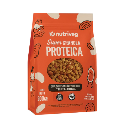 Granola proteica - 200 gr - Nutriveg