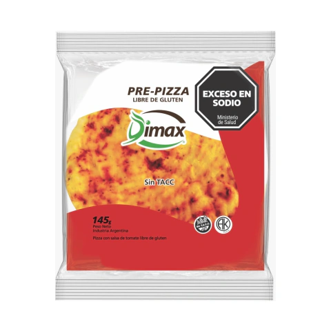 Pre Pizza - 145 Gr - ( Congelado) Dimax