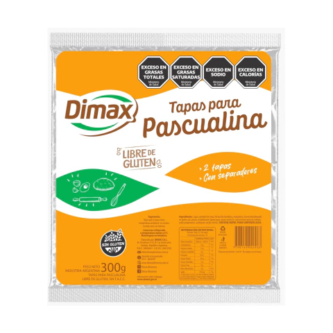 Tapas Para Pascualina Dimax - comprar online