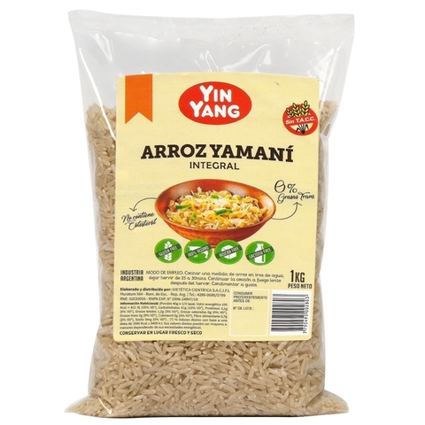 ARROZ YAMANI INTEGRAL 1KG YIN YANG