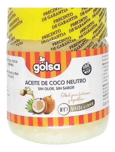 Aceite De Coco Neutro 200gr Golsa