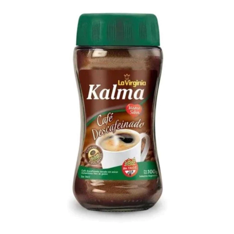 Cafe Instantaneo Kalma Descafeinado 100Gr La Virginia