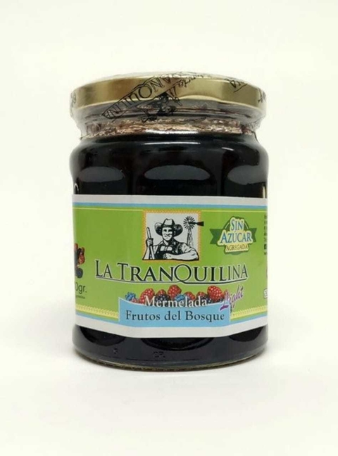 Mermelada Sin Azucar Sabor Frutos Del Bosque 330Gr La Tranquilina