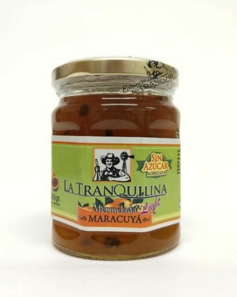 Mermelada Sin Azucar Sabor Maracuya 330Gr La Tranquilina