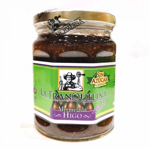 Mermelada Sin Azucar Sabor Higo 330Gr La Tranquilina