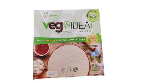 Masa De Coliflor Para Pizzas - 180 Gr - Veg Idea