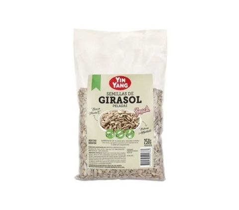 Semillas De Girasol Peladas - 250 Gr - Yin Yang