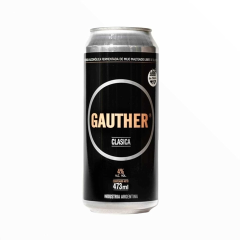 Cerveza Clasica - 473 Ml - Gauther