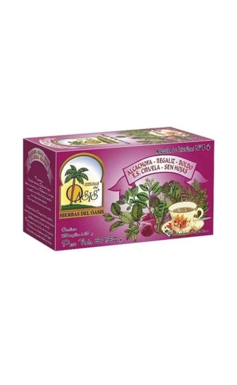 Mezcla De Hierbas Nº 14 - 50 Gr - Hierbas De Oasis