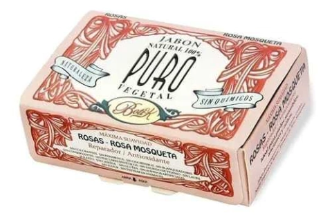 Jabon Rosas Y Rosa Mosqueta - Botik