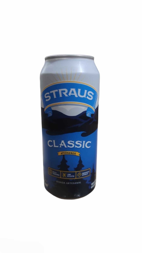 Cerveza Artesanal Classic lata 473 ML - Straus