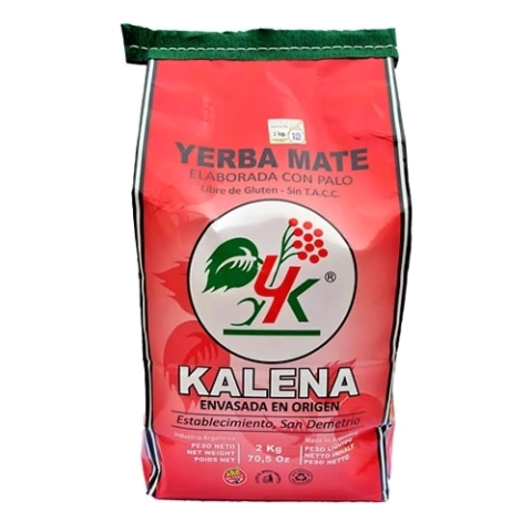 Yerba Mate Con Palo - 2 Kg - Kalena