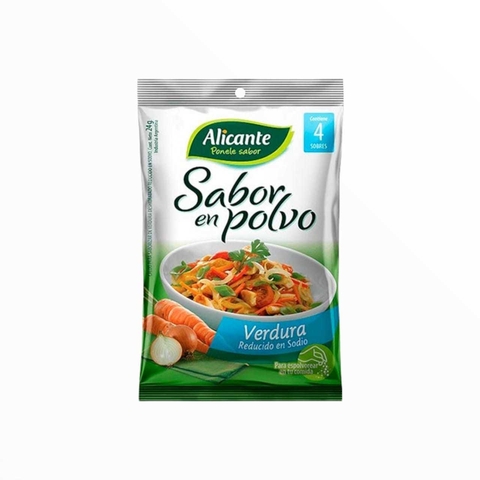 Sabor En Polvo Sabor Verdura Reducido En Sodio - Alicante