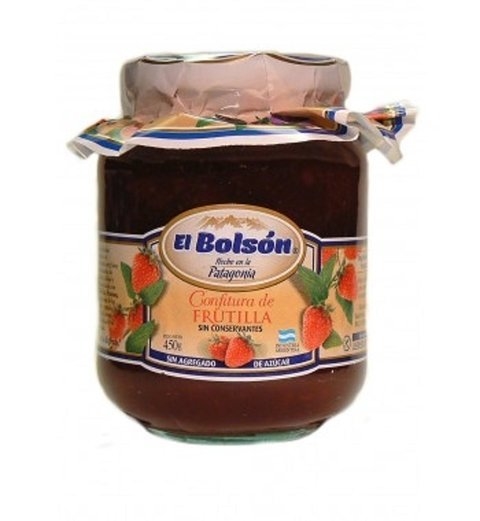 Mermelada De Frutilla - 450 Gr - El Bolson