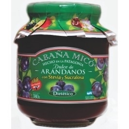 Dulce De Arandanos Con Stevia - 380 Gr - Cabaña Mico