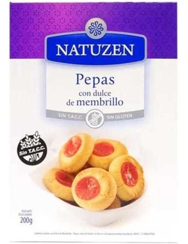 Pepas Con Dulce De Membrillo NATUZEN