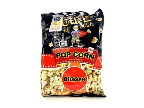 Pochoclos Acaramelados - 10O Gr - Biggys