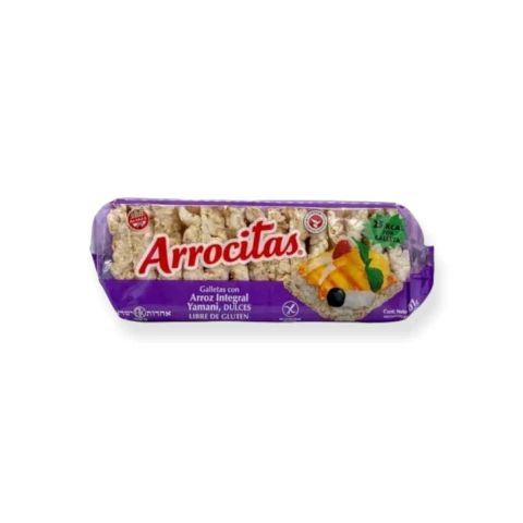 Galletas Dulces De Arroz Integral Yamani - 101 Gr - Arrocitas
