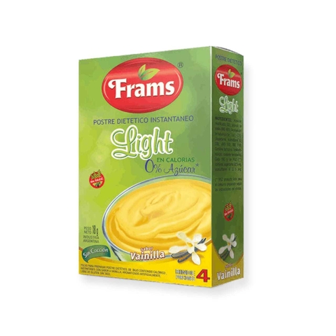 Postre Light Sabor Vainilla - 18 Gr - Frams