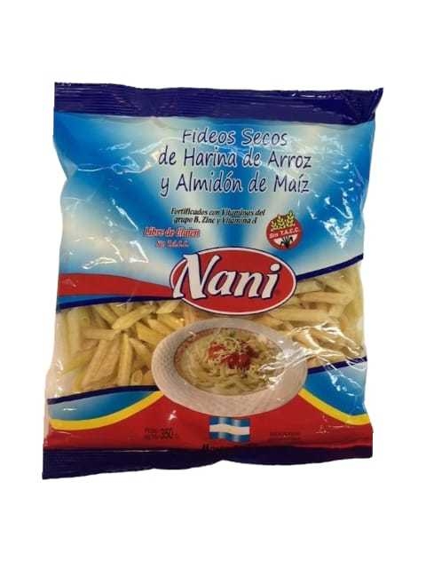 Fideos Secos De Harina De Arroz Y Almidon De Maiz - 350 Gr - Nani