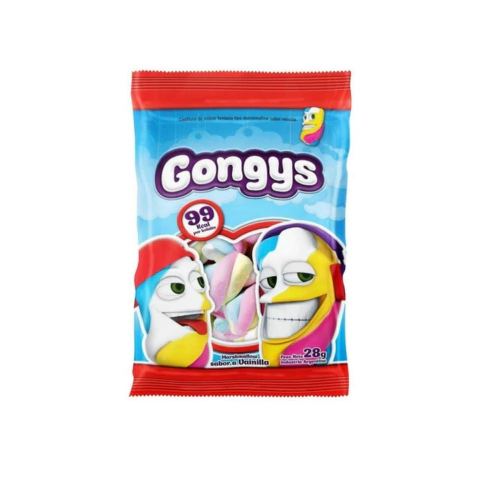 Marshmallow Sabor Vainilla - 28 Gr - Gongys