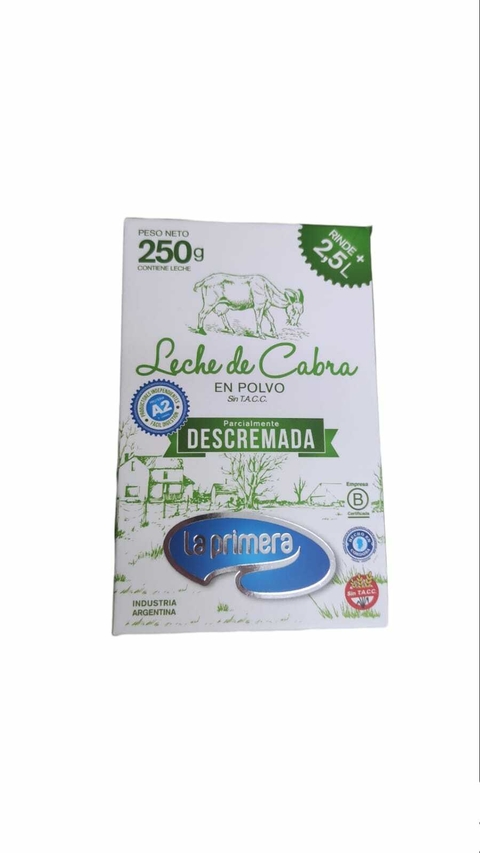 Leche De Cabra Descremada En Polvo - 250 Gr - La Primera
