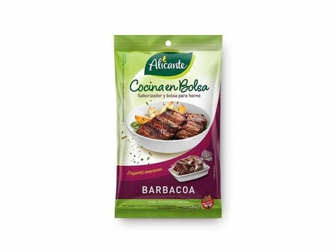Saborizador Y Bolsa Para Horno Barbacoa - 27 Gr - Alicante