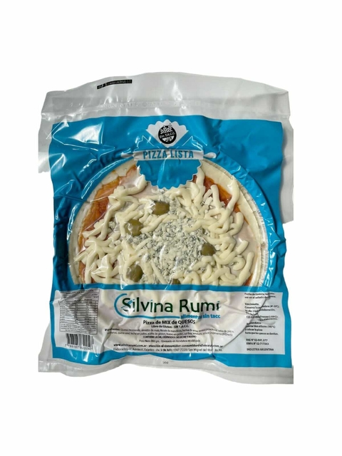 Pizza De Mix De Quesos - 340 Gr - Silvina Rumi (congelado)