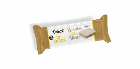 Galletitas De Arroz Banadas Con Chocolate Blanco 115Gr Deluxe