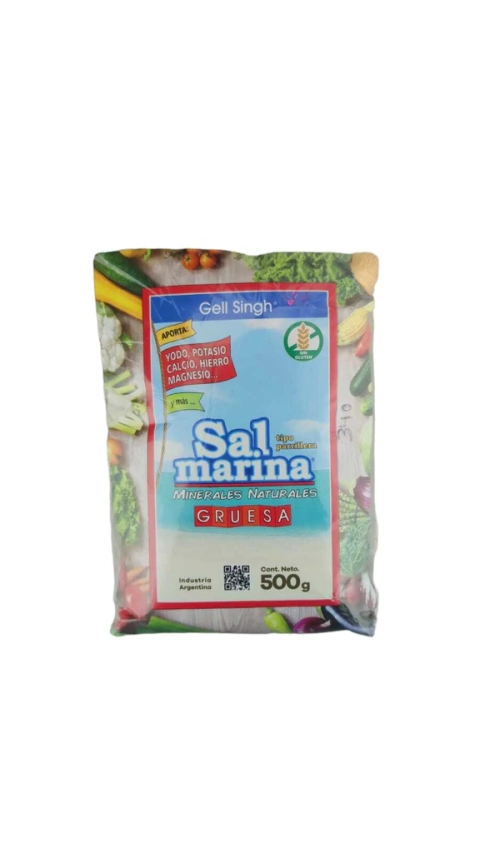 Sal Marina Gruesa - 500 Gr - Gell Singh