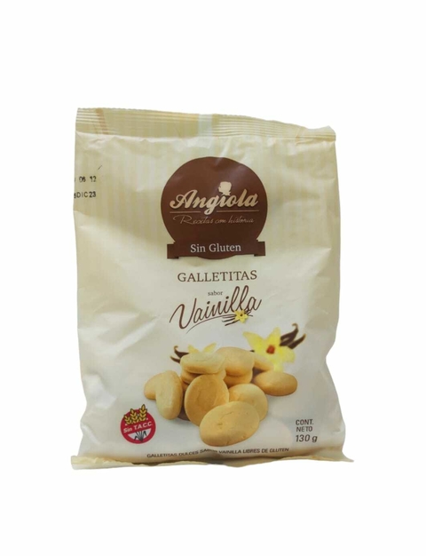 Galletitas Sabor Vainilla - 130 Gr - Angiola