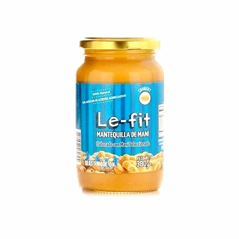 Mantequilla De Mani Crunchy - 380 Gr - LeFit