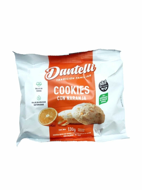 Galletitas Sabor Naranja - 130 Gr - Dantelli