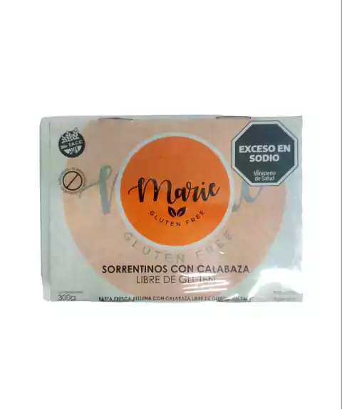 Sorrentinos Con Calabaza - 300 Gr - Marie