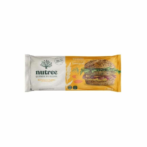 Medallones quinoa - 4 unid - Batata y Curry - Nutree (congelado)