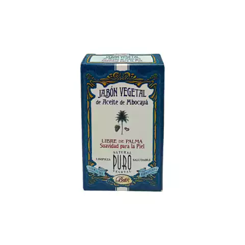 Jabón Vegetal de Aceite de Mbocayá - 120g - Botik