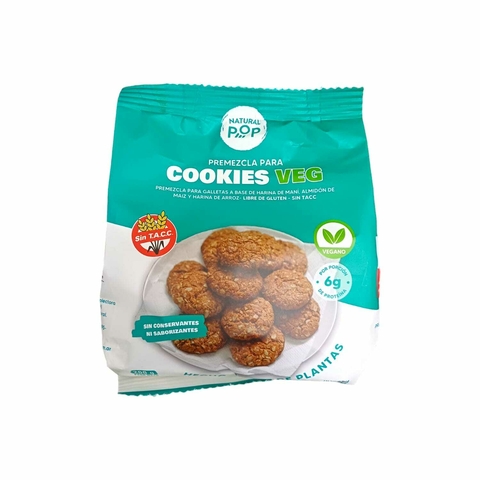 Premezcla Para Galletas Veganas - 200 Gr - Natural Pop