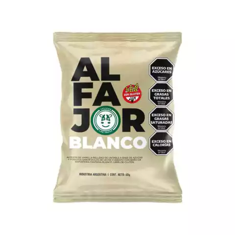 Alfajor Blanco - 60 Gr - Felices Las Vacas