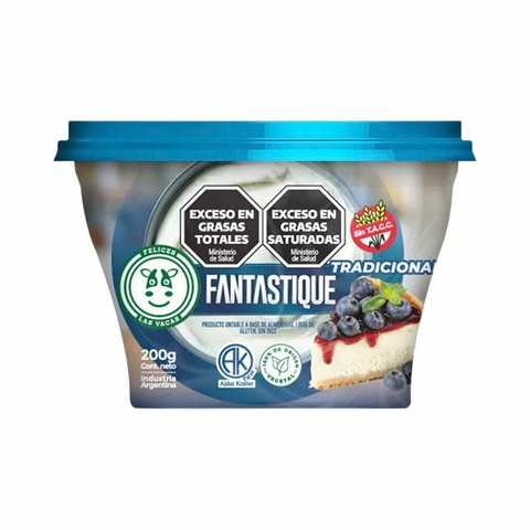 Queso Untable Tradicional Fantastique - 200 Gr - Felices Las Vacas
