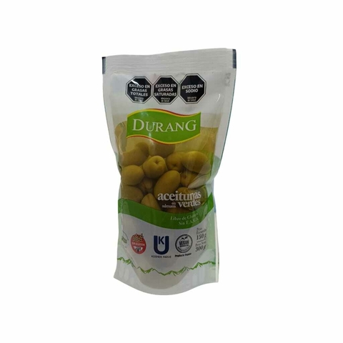 Aceitunas Verdes Con Carozo Doypack - 150g - Durang