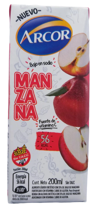 Jugo de Manzana - 200ml - Arcor