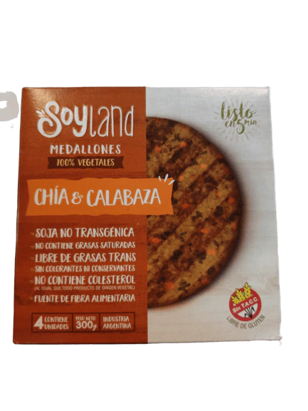 Medallones Chia y Calabaza - 300gr - SoyLand