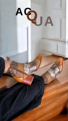 Bota Puzzle Tonos tierra