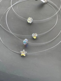 Tanza con Cristal pasante - Diez y Diez Joyas