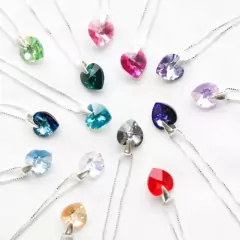 Conjunto Cristal Corazón 10mm - comprar online