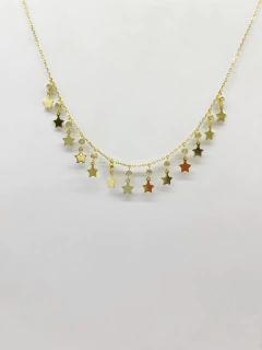 Collar Stars gold en internet